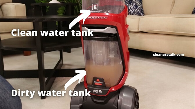 Bissell Revolution Won't Suction 01 - cleanerstalk.com
