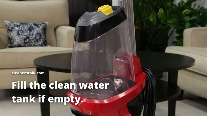 Bissell Revolution Won't Suction 03 - cleanerstalk.com